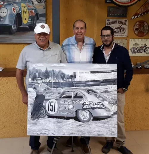 Porsche 356 entrega cuadro